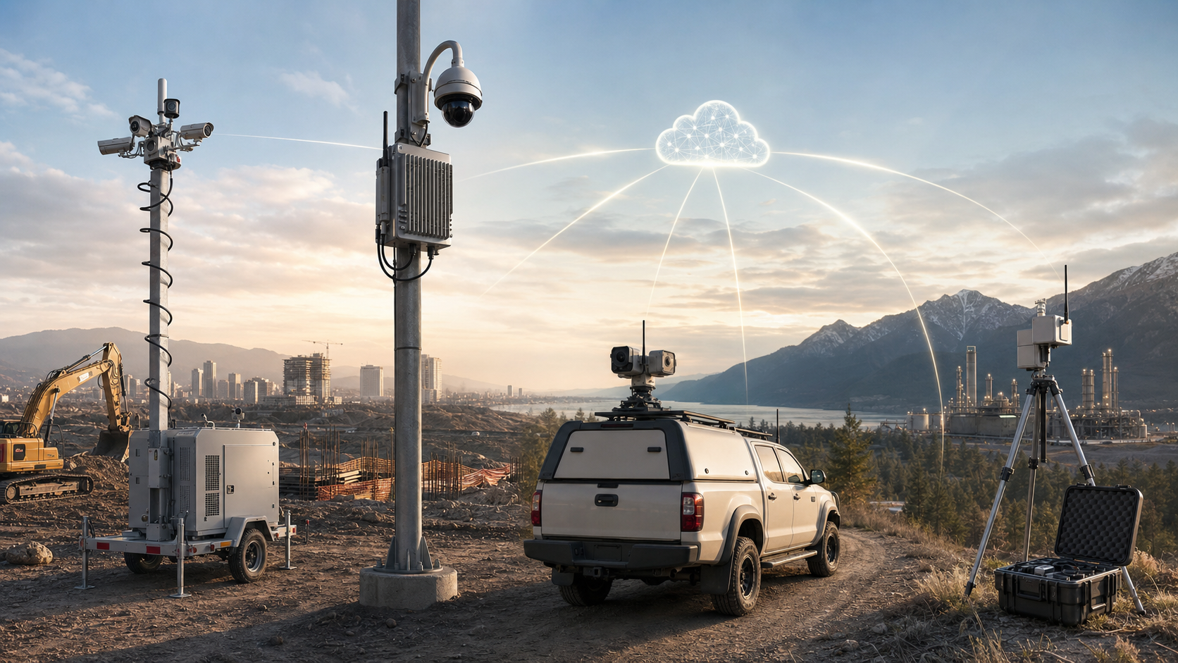 Remote field sites connected through edge intelligence